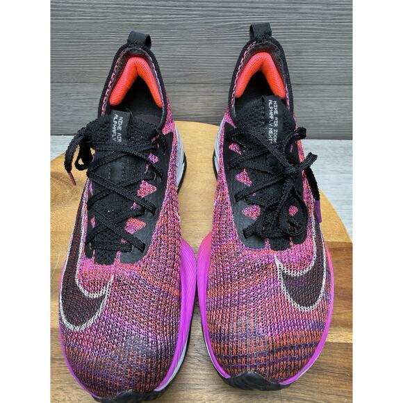 Nike Air Zoom Alphafly NEXT% 2 Pink Black Running Shoe CZ1514-501 Womens 6.5 main image 12